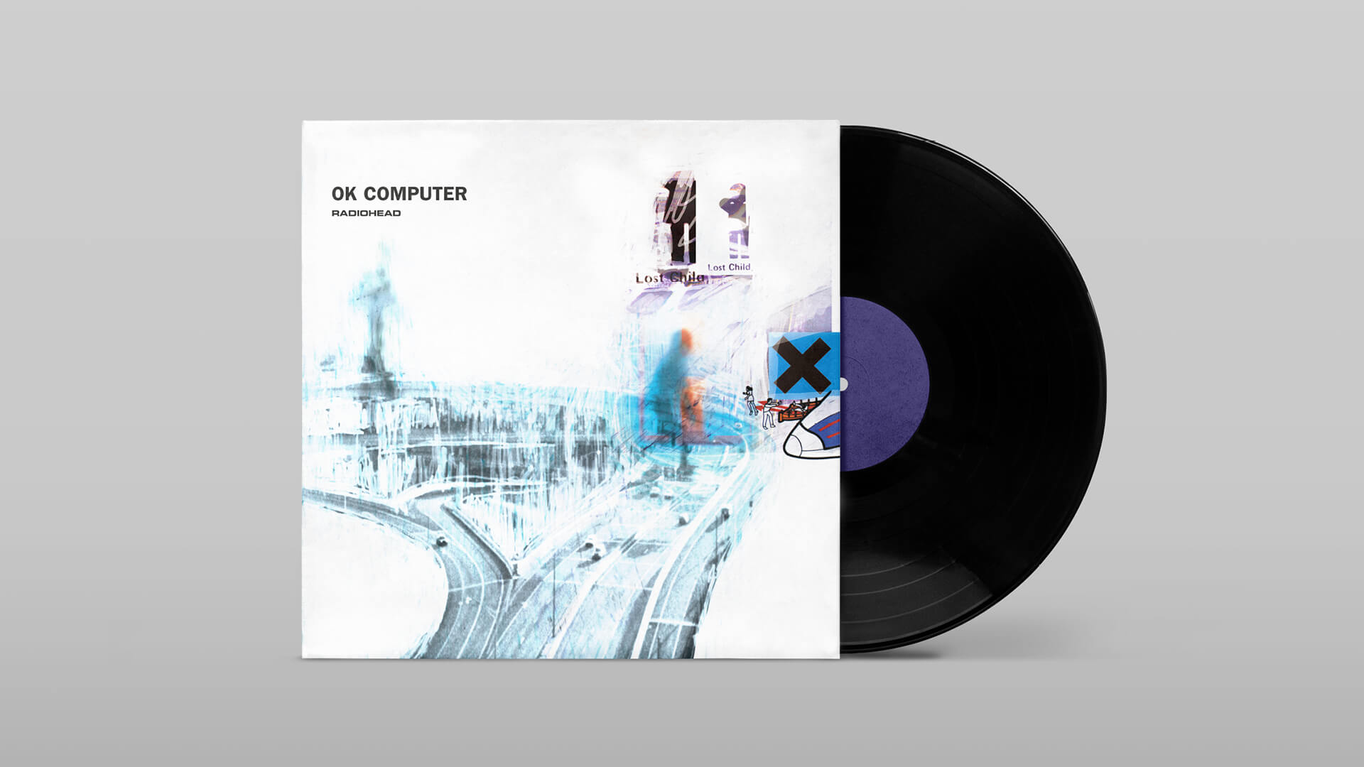 Mockup des Albums „OK Computer“ von Radiohead